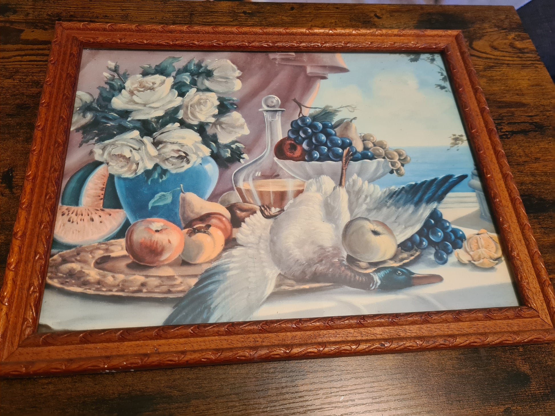 Tableau vintage nature morte