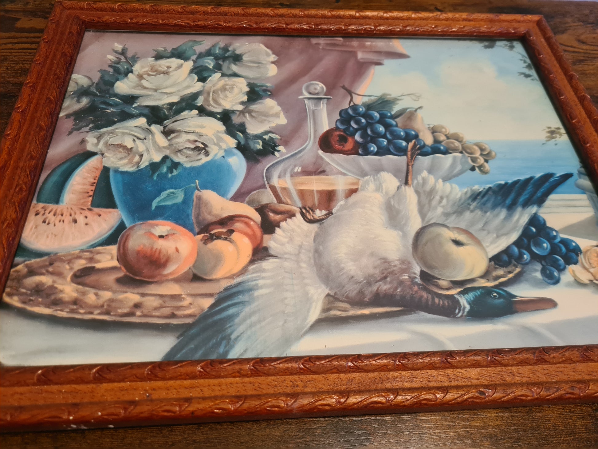 Tableau vintage nature morte