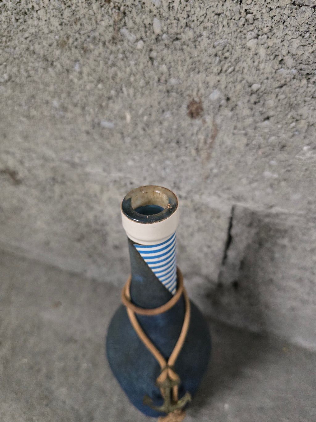 Bouteille décorative maritime