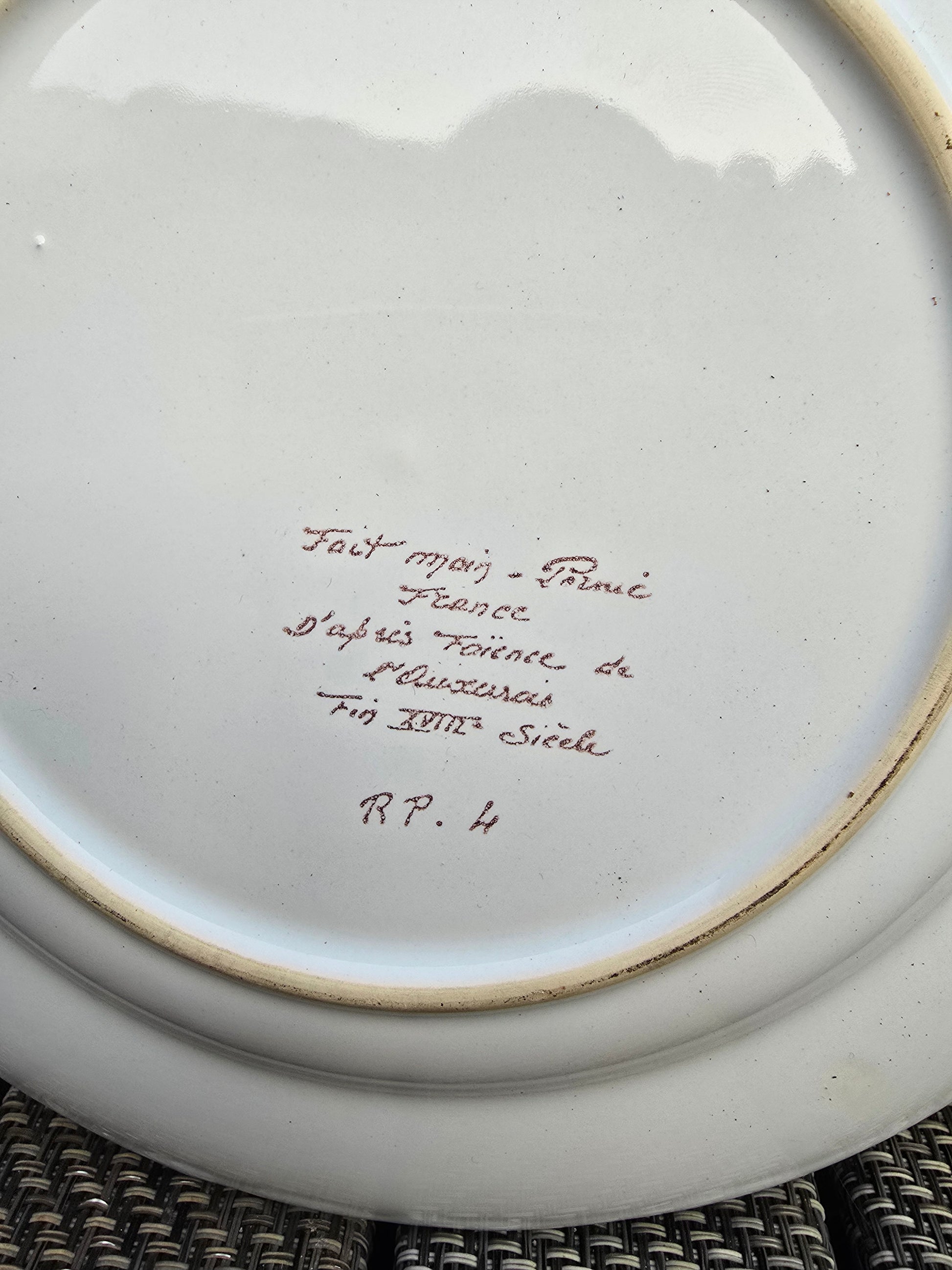 Assiette Bicentenaire 1789-1989