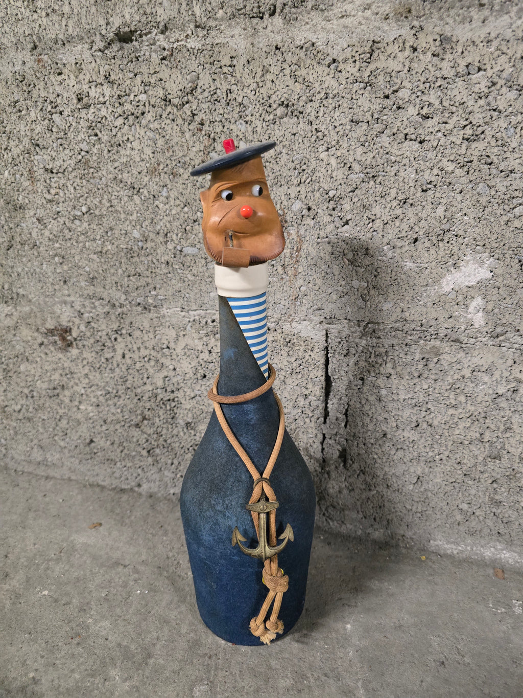 Bouteille décorative maritime