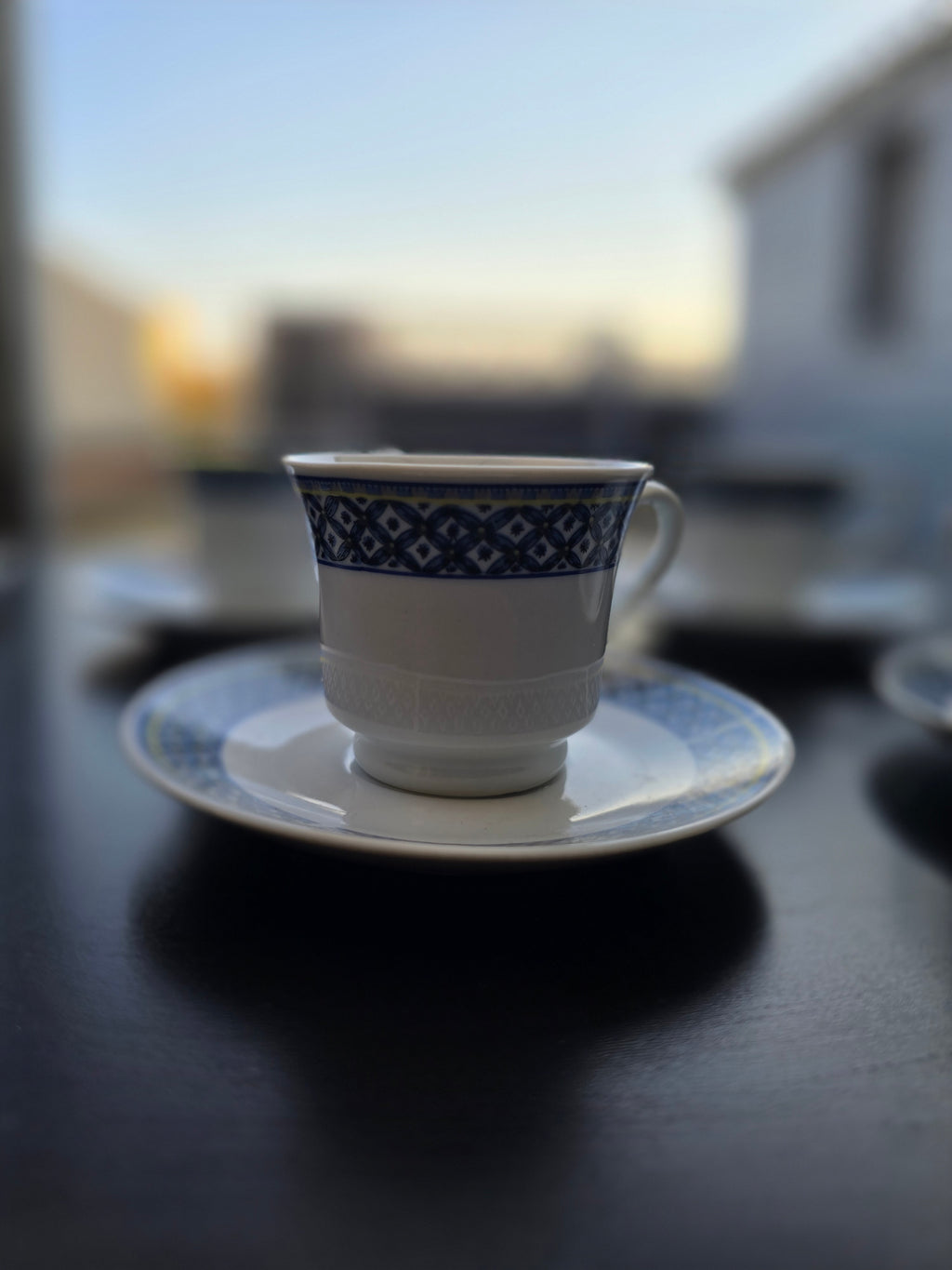 Service en fine porcelaine