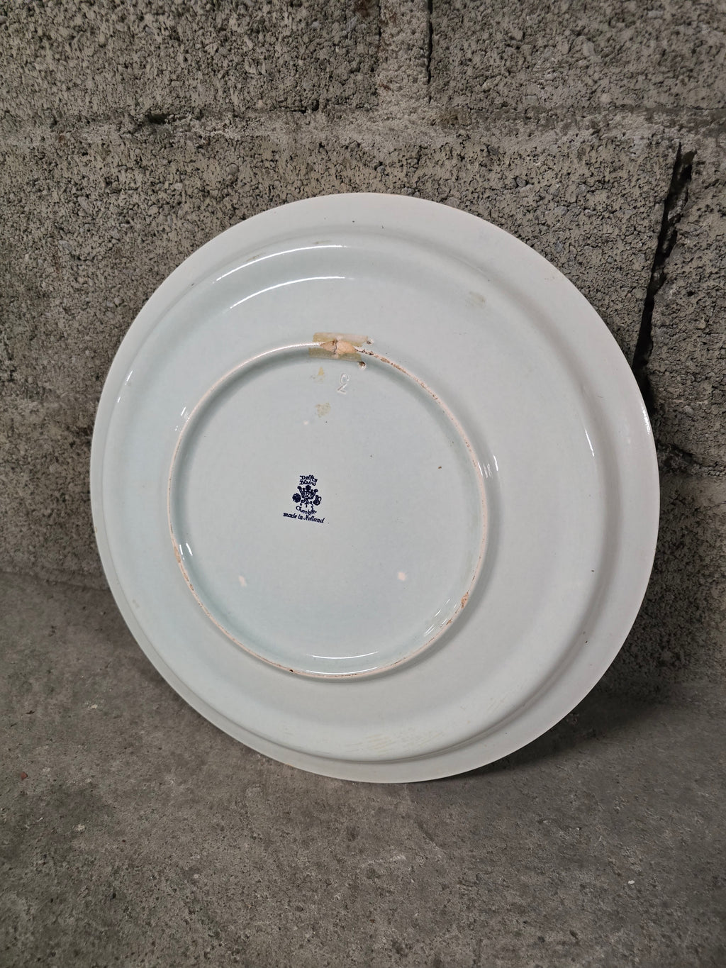 Grande Assiette Delfts Blauw