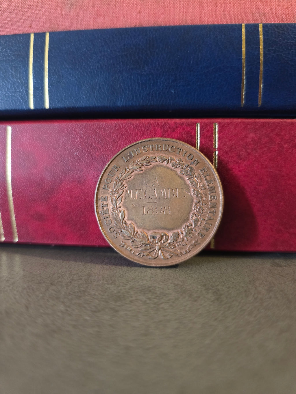 Médaille bronze 1898