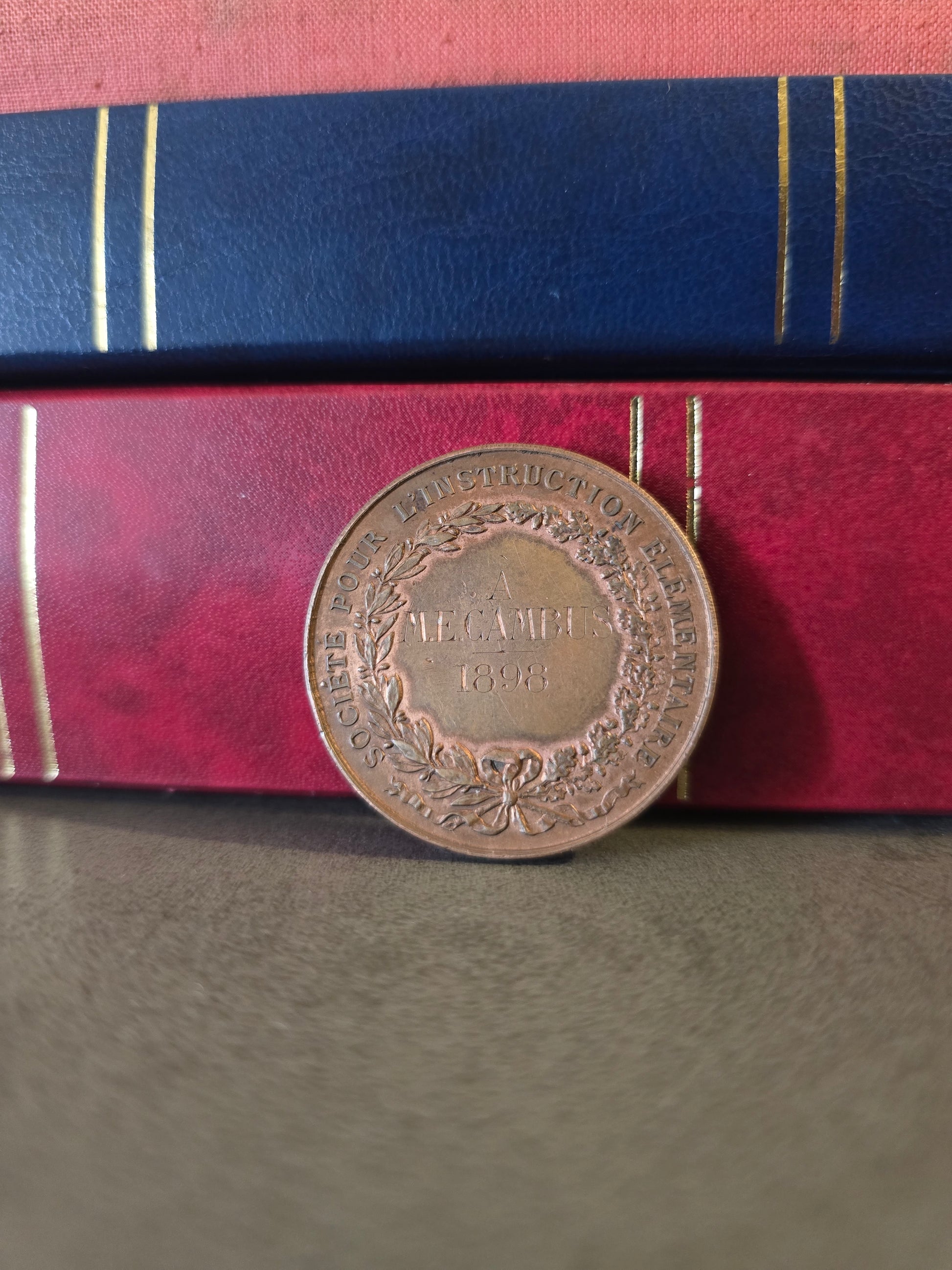 Médaille bronze 1898