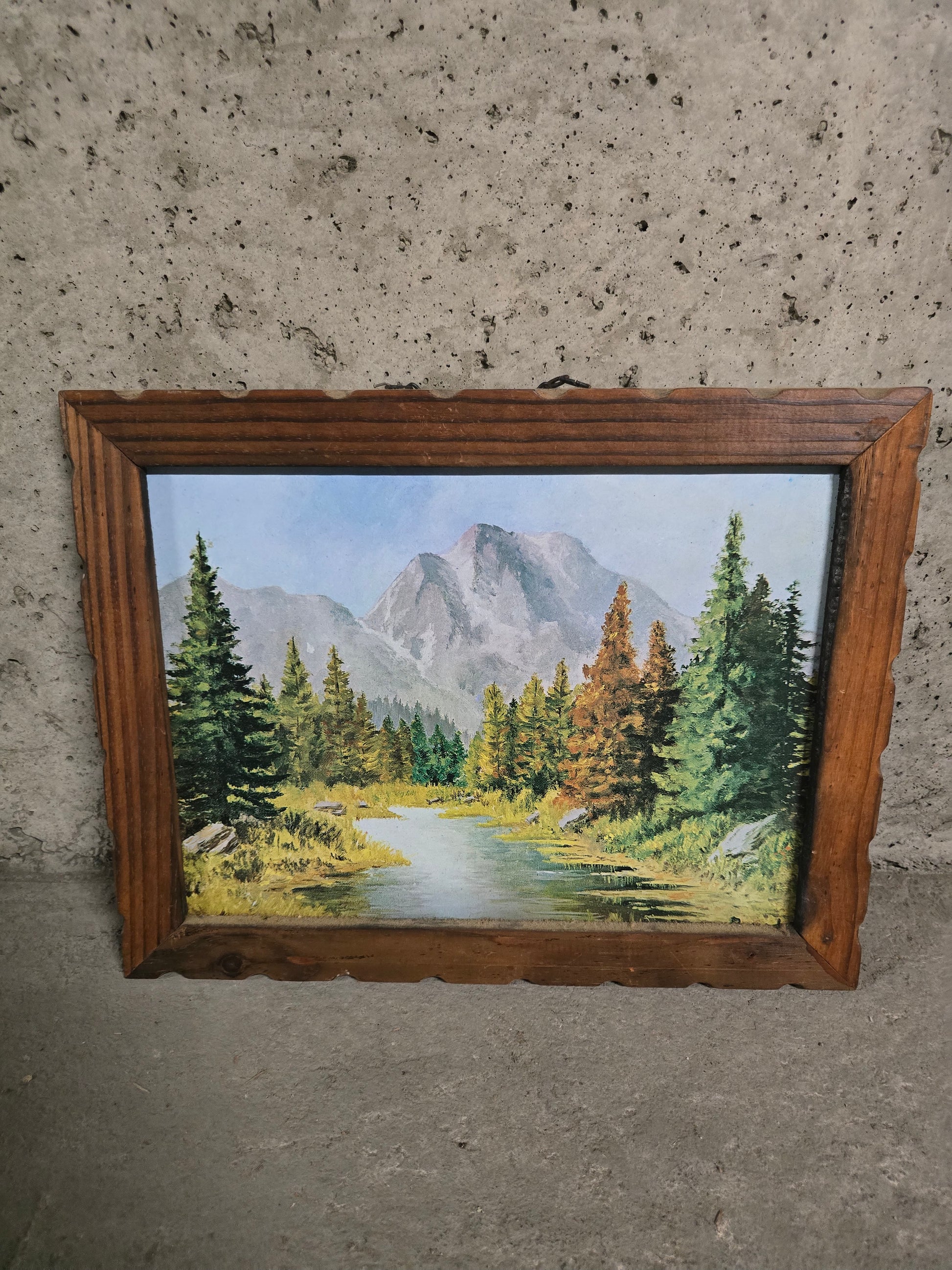 Tableau paysage montagne