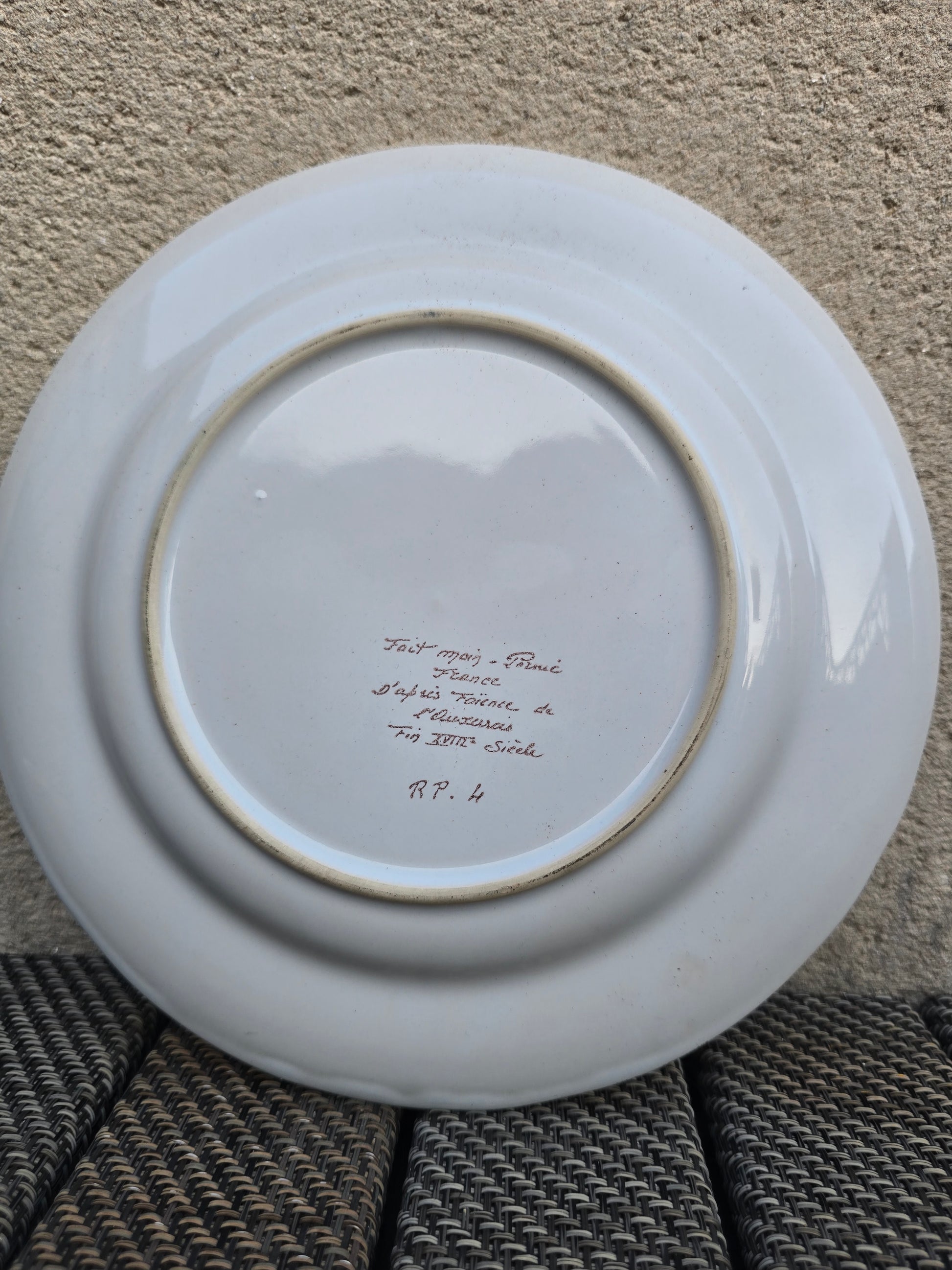 Assiette Bicentenaire 1789-1989